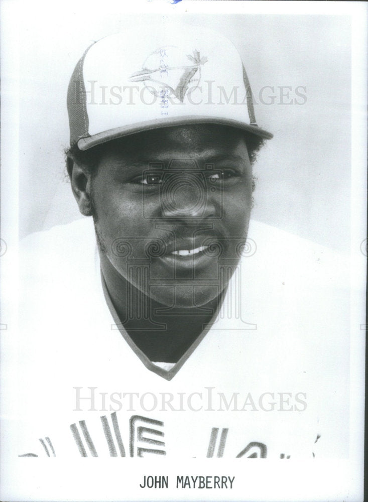 Press Photo John MayBerry Torouth Blue Jays - Historic Images