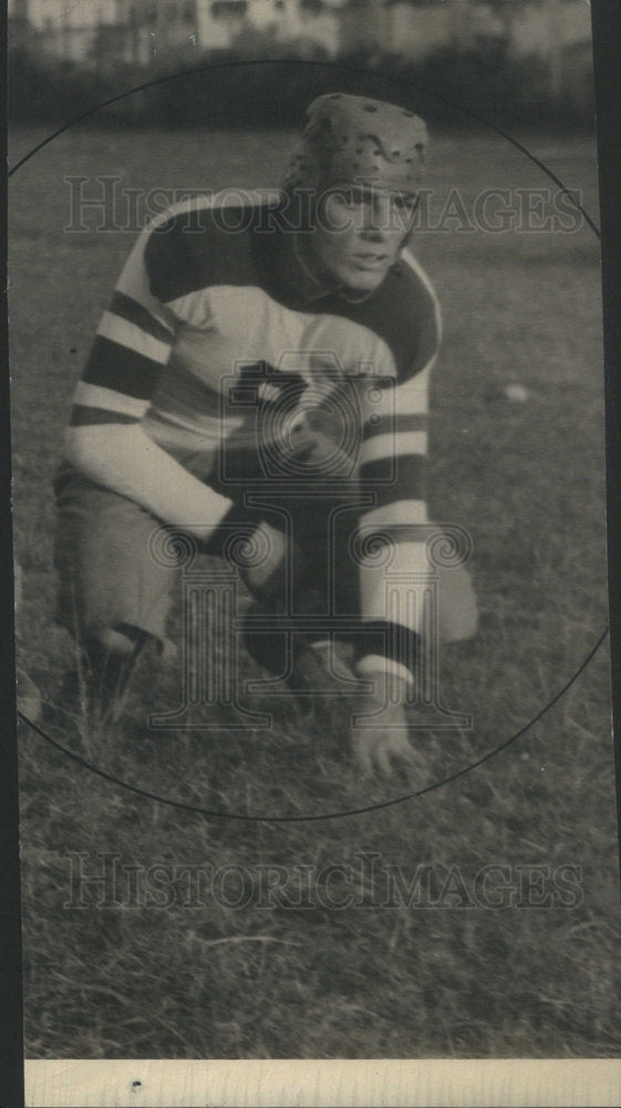 1939 Lefty Schemer Miami Halfback hurricanes practice  camp Pinacle - Historic Images