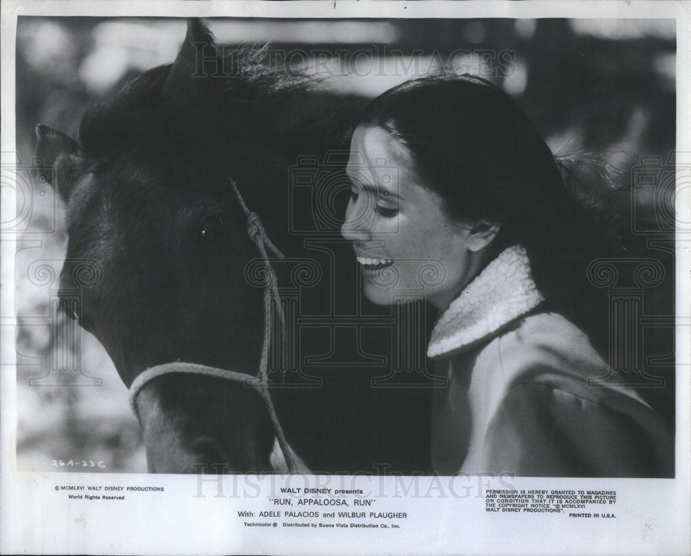 1966 Appaloosa Run Adele Palacios Wilbur laugher Holy Smoke Disney - Historic Images