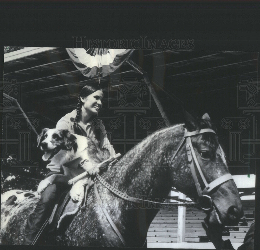 1966 Adele Palacios Ride Horse - Historic Images