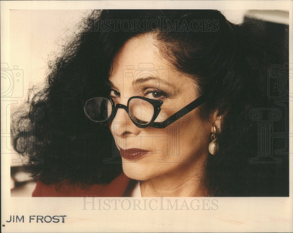 1991 Press Photo Joy Sandler Manager of the Gianni Versace boutique - Historic Images