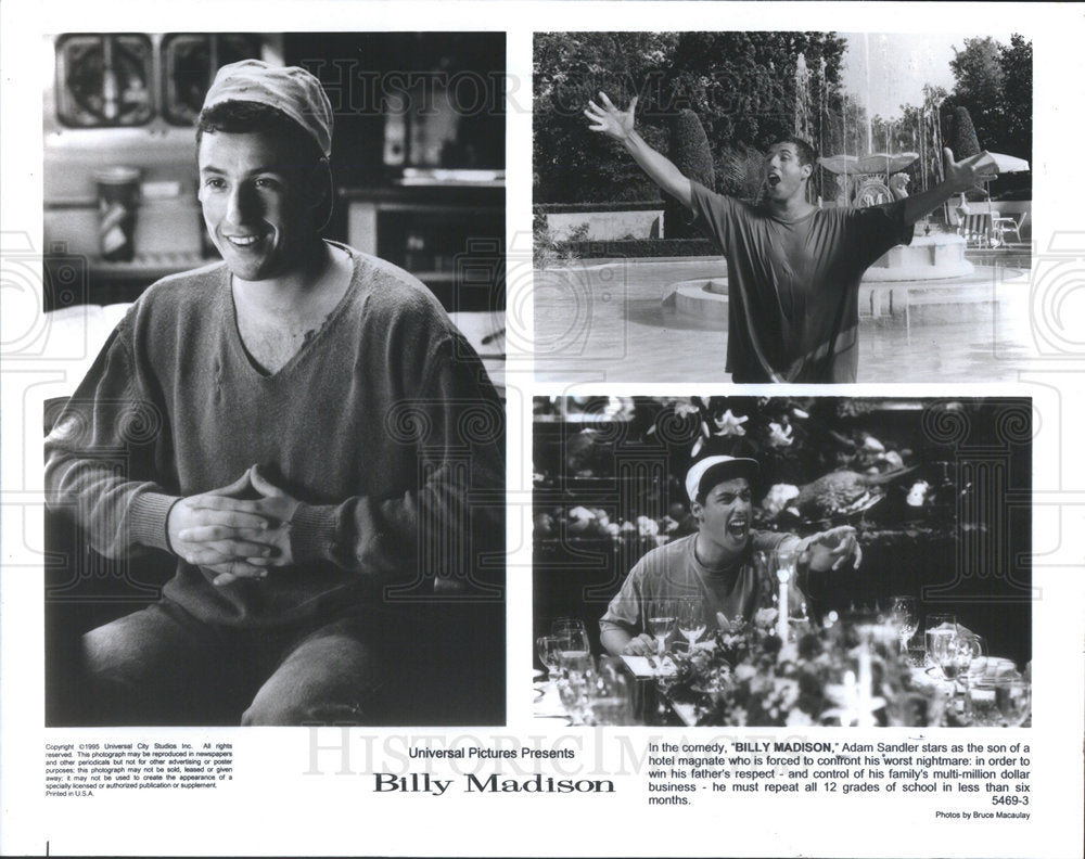 1996 Press Photo ADAM SANDLER AMERICAN ACTOR COMEDIAN SCREENWRITER MUSICIAN - Historic Images