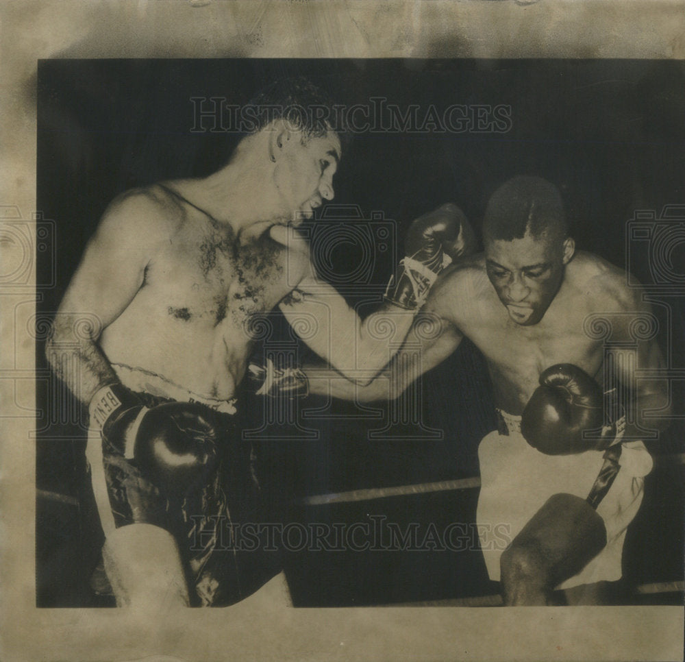 1958 Press Photo Randy Sandy and Ernie Durando - Historic Images