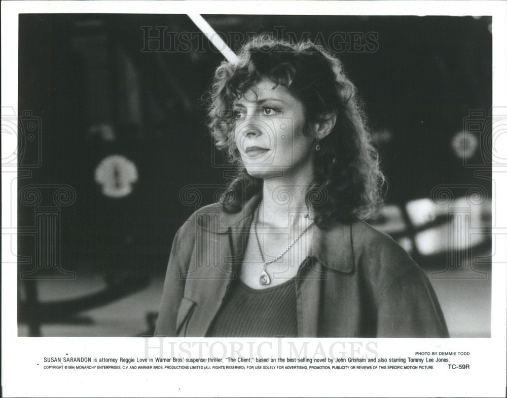 1994 Press Photo SUSAN SARANDON AMERICAN ACTRESS - RSC35393 - Historic Images