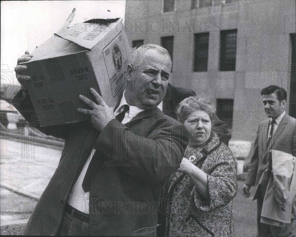 1969 Press Photo Samuel Saikin wife Country Jail justice murder Ella Jean Scott - Historic Images