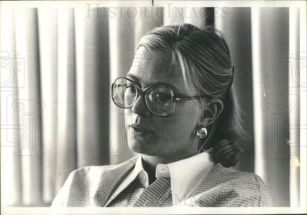 1980 Press Photo Susan Ford daughter president Gerald Rudolph photojournalist - Historic Images