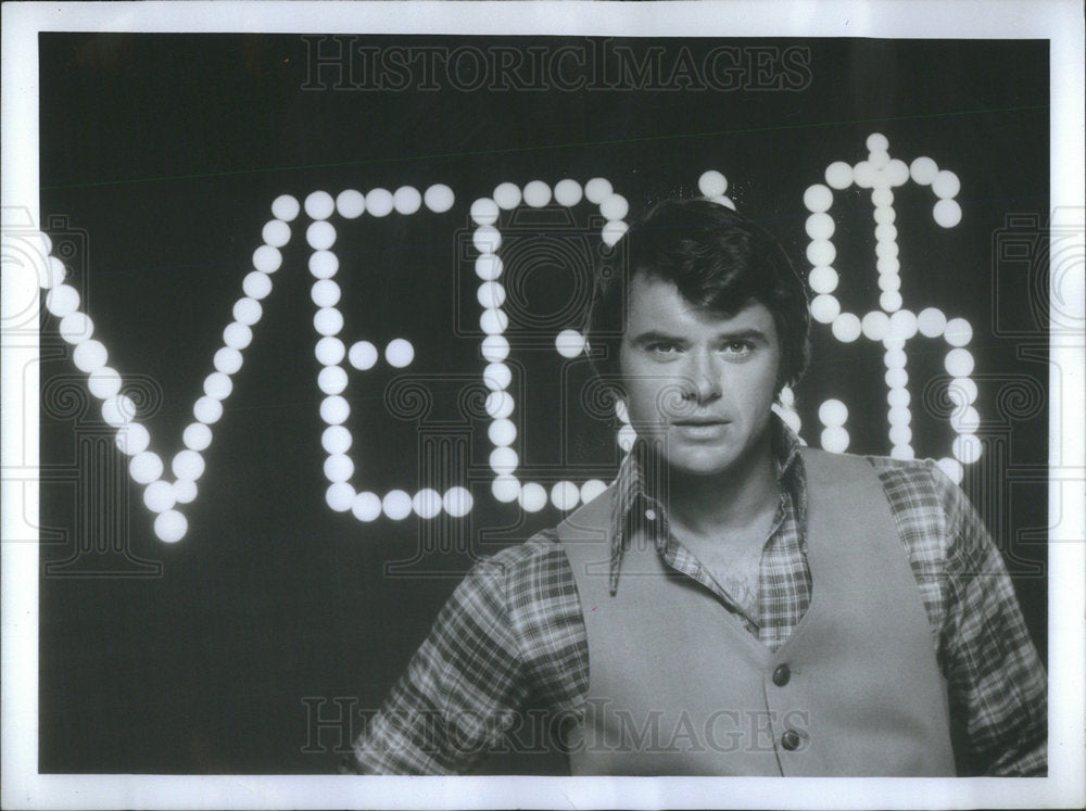 1978 Press Photo Robert Urich Vegas Wednesday - Historic Images