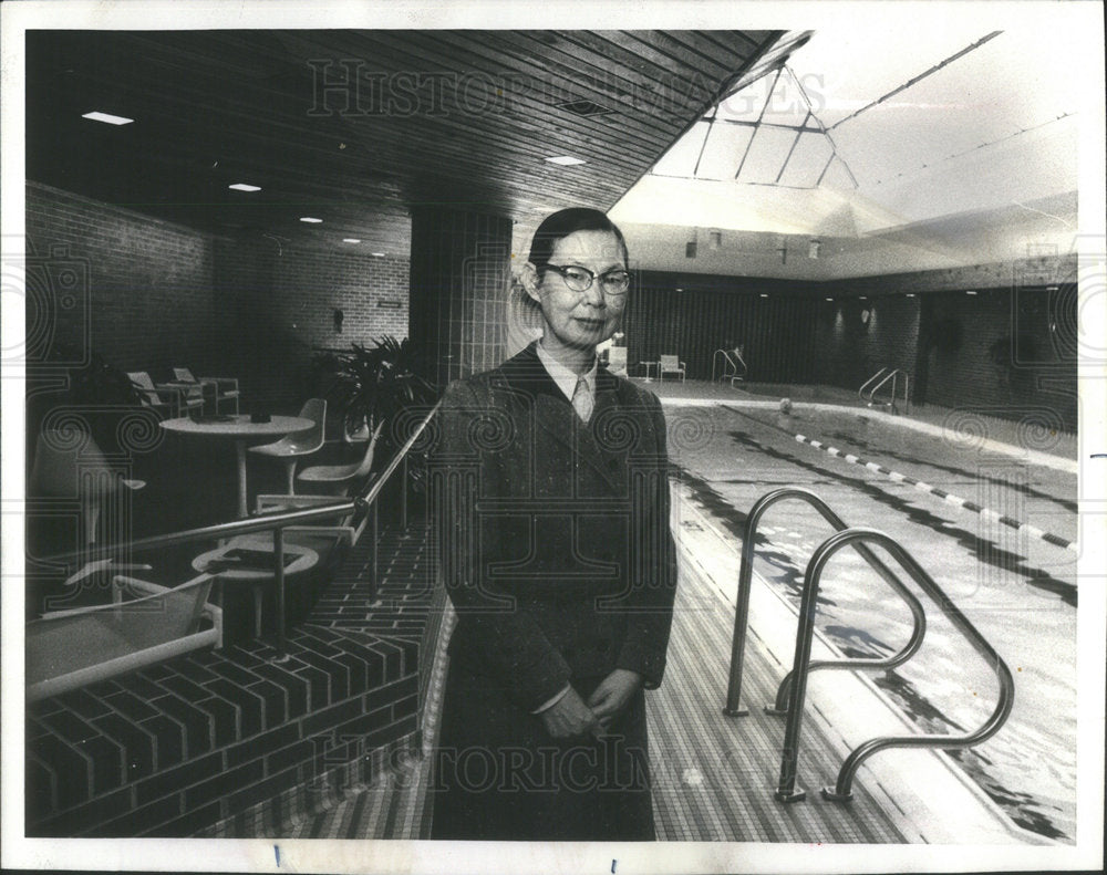 1978 Press Photo Po Hu Shao American Architect & Designer - Historic Images