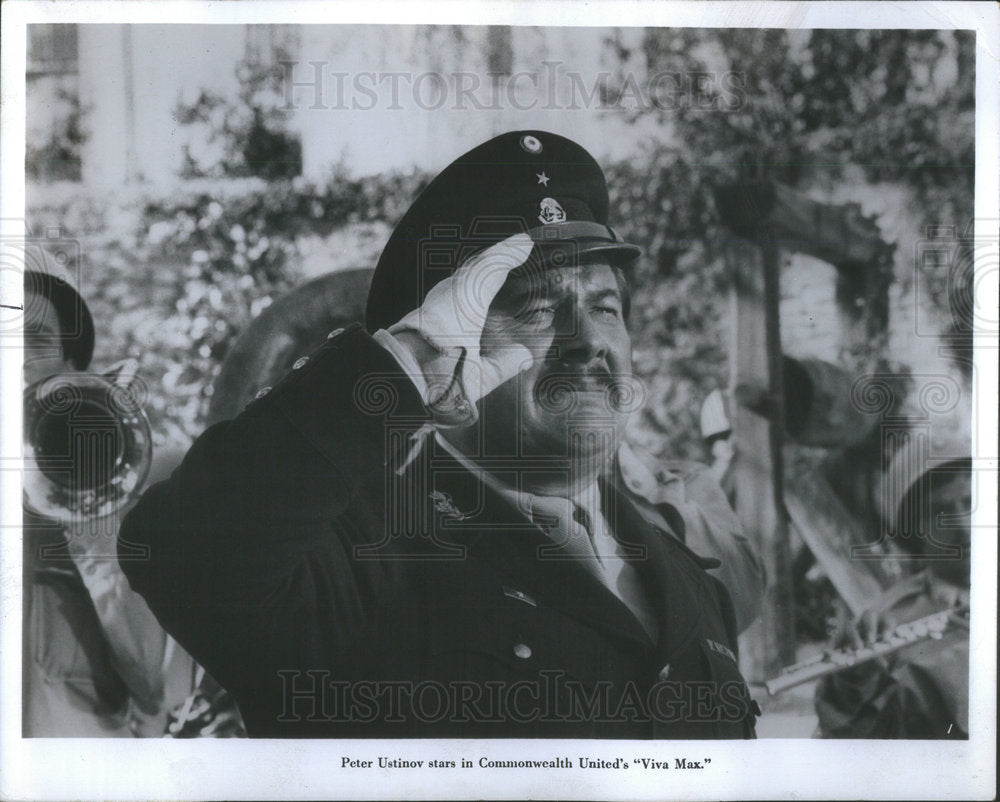 1969 Actor Peter Ustinov Viva Max Movie - Historic Images