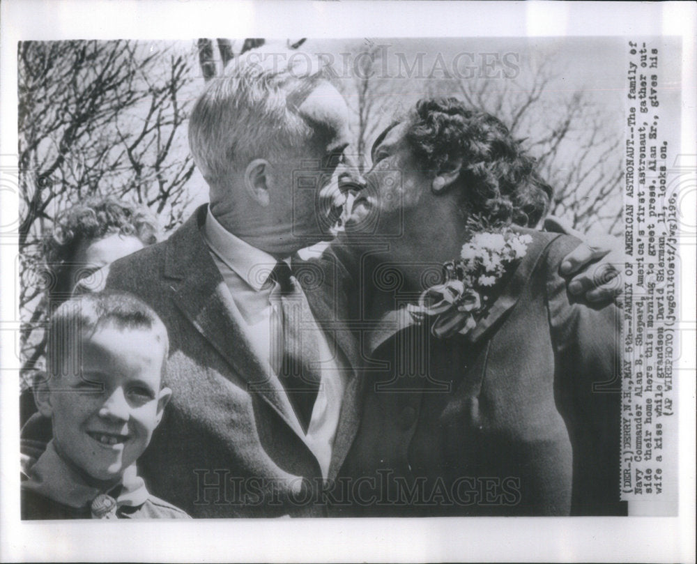 1961 Navy Commander Alan Shepard American David Sherman  - Historic Images