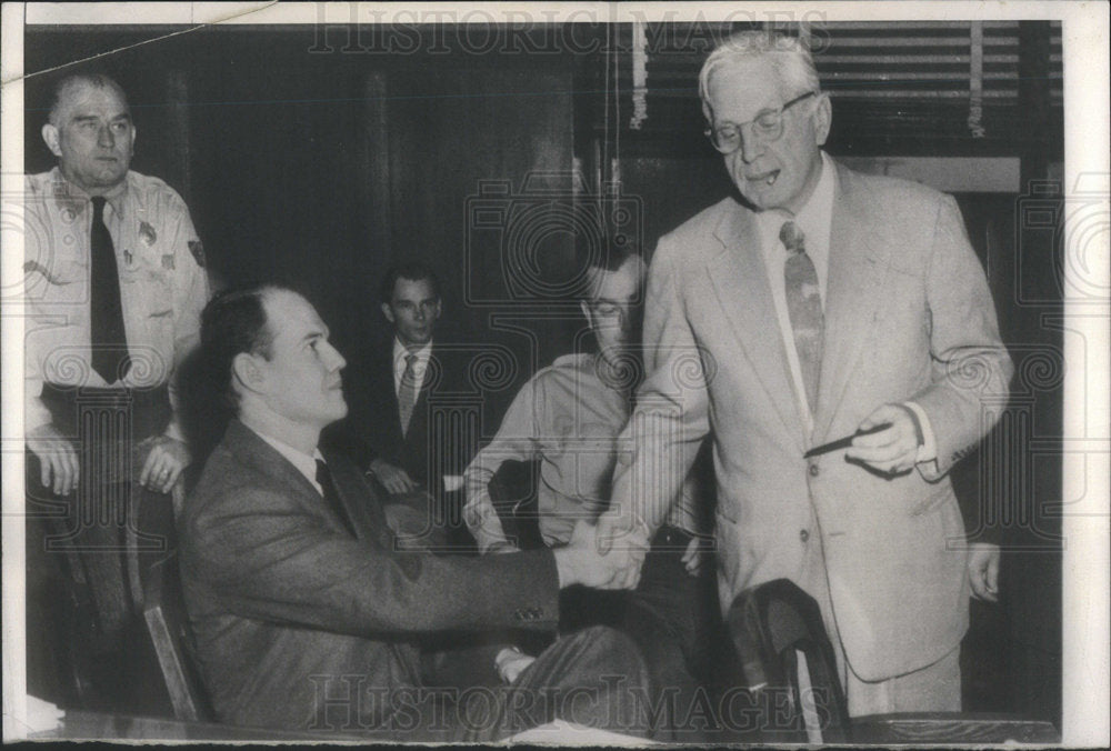 1954  William Corrigan Samuel Sheppard Bludgen Marilyn Jail Defense-Historic Images