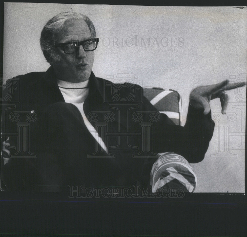 1974 Sidney Sheldon Writer - Historic Images