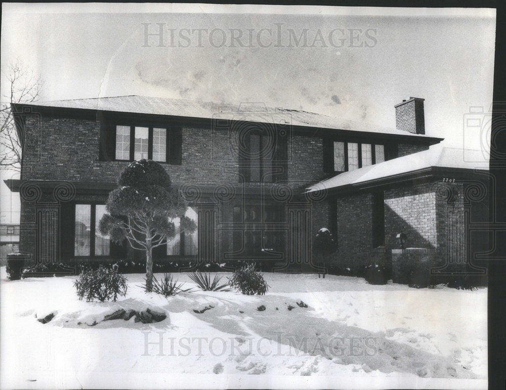 1975 Press Photo vance shaf house - Historic Images