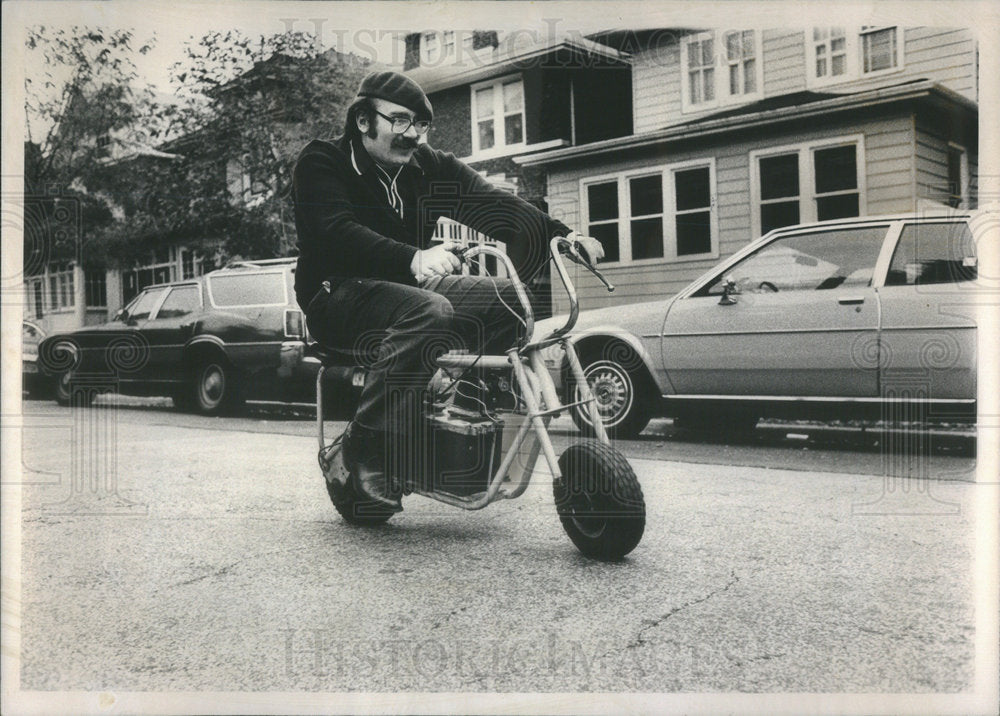 1980 Press Photo Sheldon Shacket Inventor - Historic Images