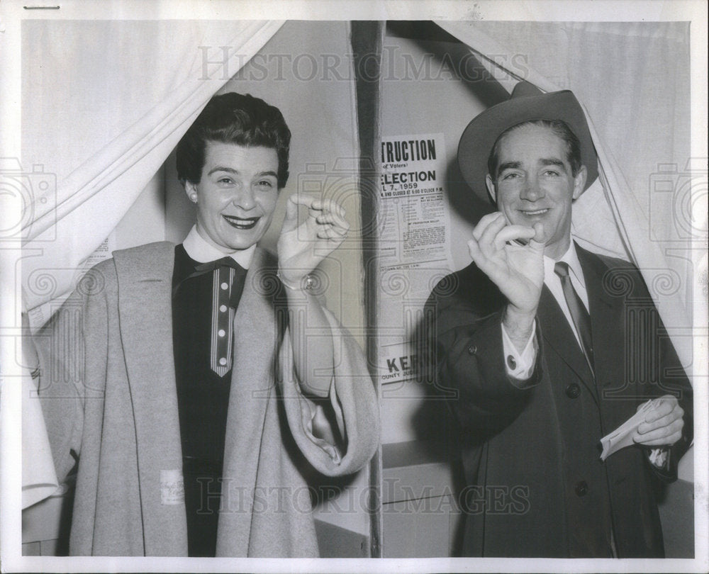 1959 Press Photo TIMOTHY P. SHEEHAN US REPRESENTATIVE ILLINOIS CHICAGO - Historic Images