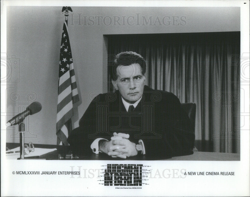 Press Photo Martin Sheen Judgment Berlin - Historic Images