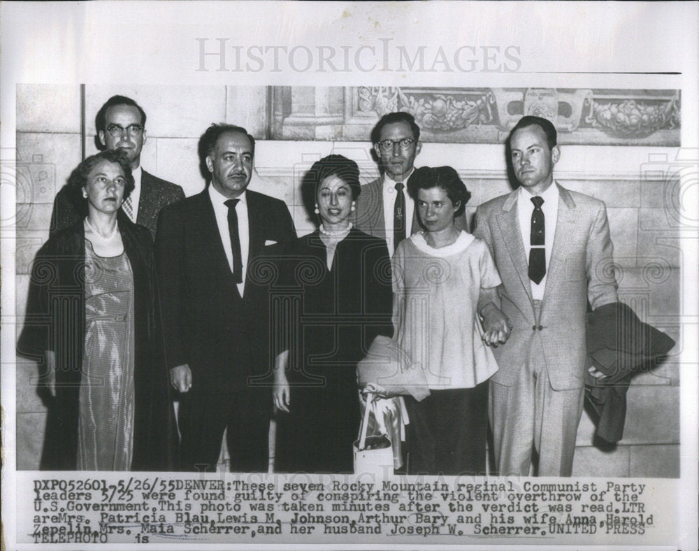 1955 Rocky Mountain Regional Communist Party - Historic Images