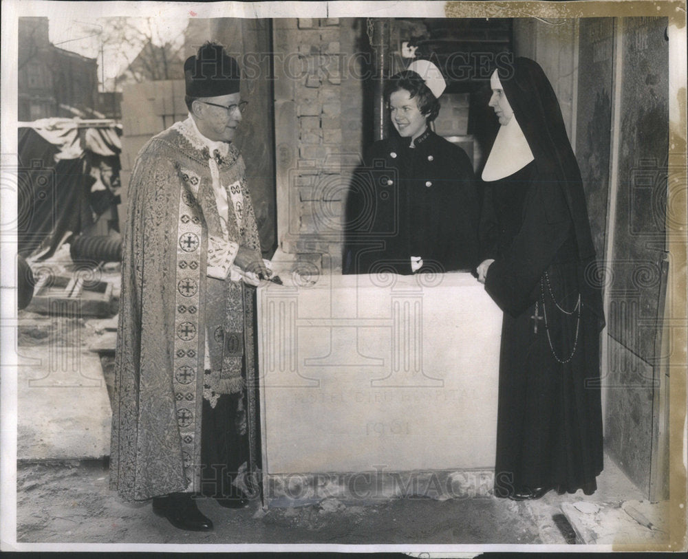 1961 Msgr. John barrett - Historic Images