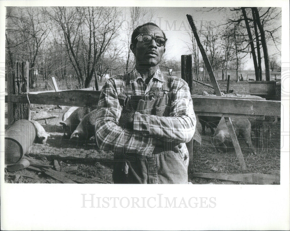 1982 Press Photo REV. LOUIS A. BARNES - Historic Images