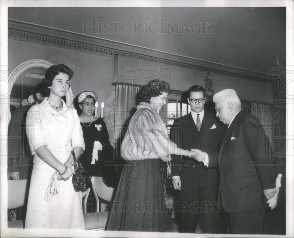 1958 Princess Sophia Mary Carolou Frederika  Alcibiades Reception - Historic Images