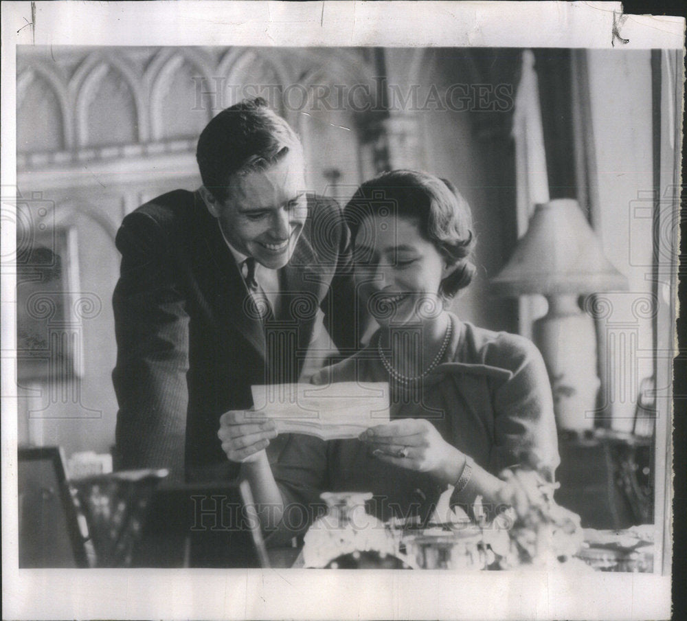 1960 Princess Margaret and Antony Armstrong-Jones in Windsor England - Historic Images