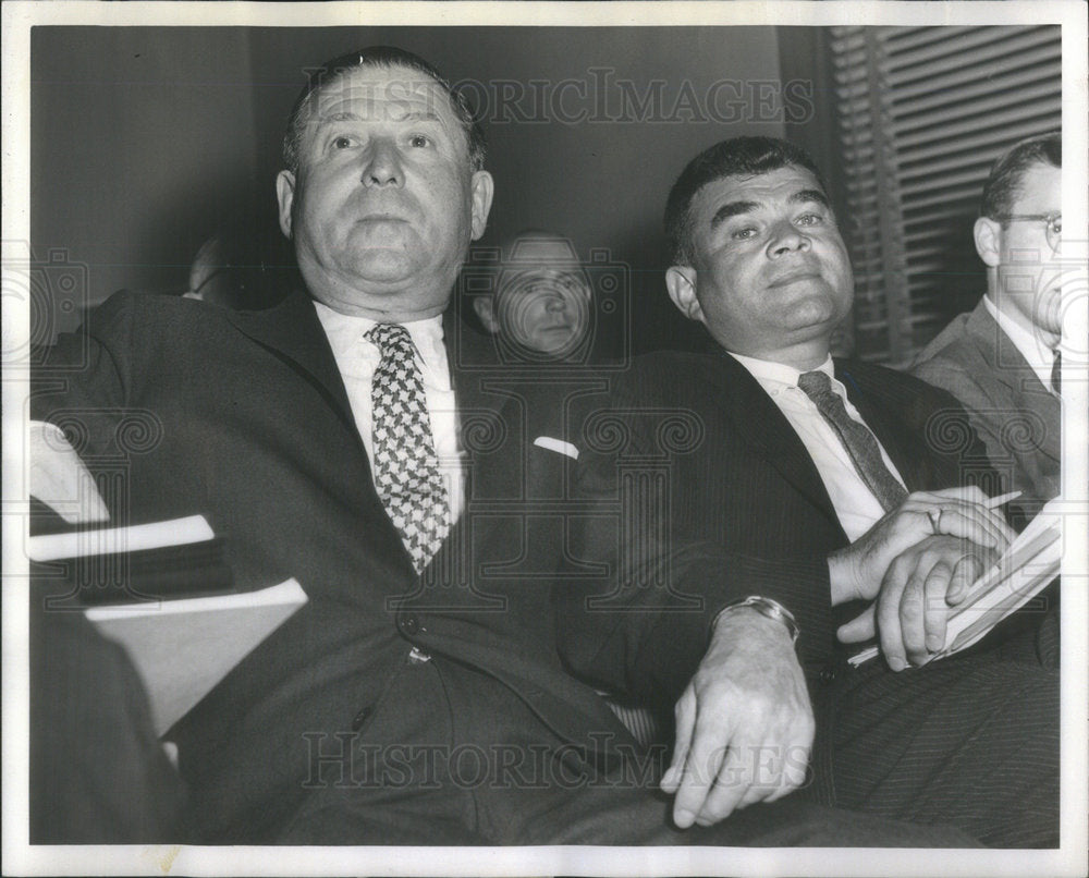 1959 Michael Sokoll President Freeman Attorney Checker Cab Hearing - Historic Images