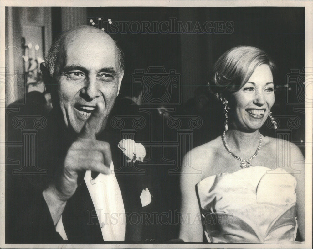 1981 Press Photo Georg Solti and lady solti - Historic Images