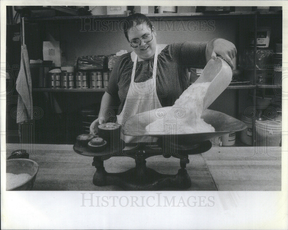 1981 Press Photo Edith Barbour Baker - Historic Images