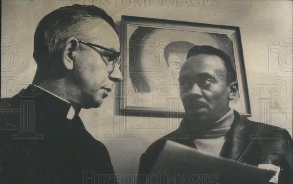 1969 Reverend John Edwards Charlie Baker - Historic Images