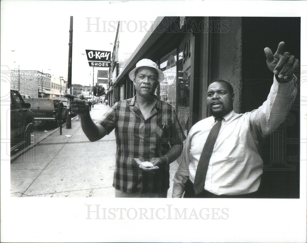 1990 Press Photo Roseland Business Development Council Edwards Brock - RSC37787 - Historic Images