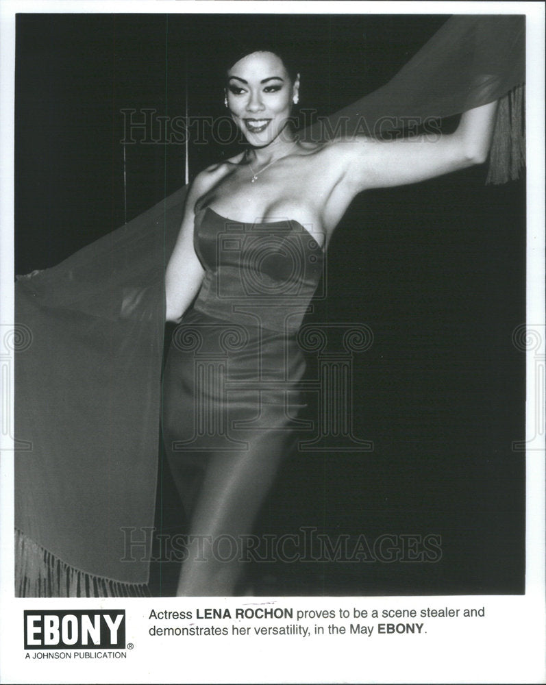 Press Photo American Actress Lela Rochon - Historic Images