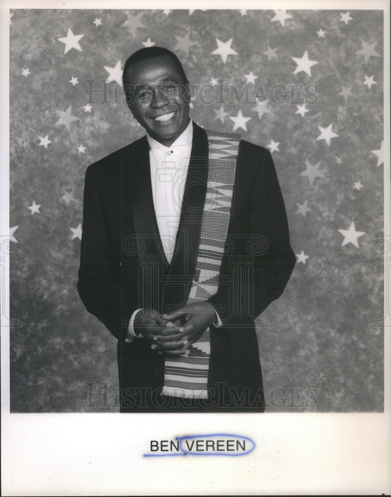 Press Photo Ben Vereen American Actor Dancer,Broadway Theater - Historic Images