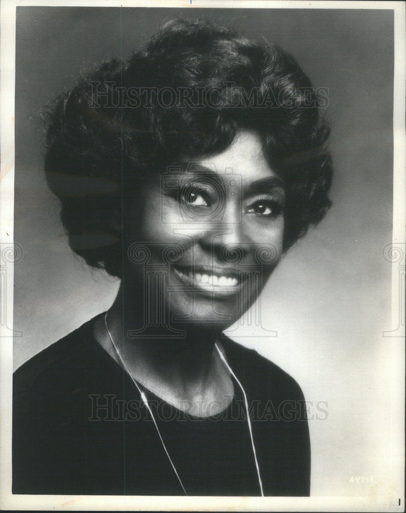 1977 Press Photo Shirley Verrett Opera Soprano - Historic Images