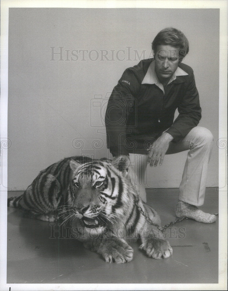 1978 Press Photo Dale Robinette Portrays Park Ranger who Must Deal With Crisis - Historic Images