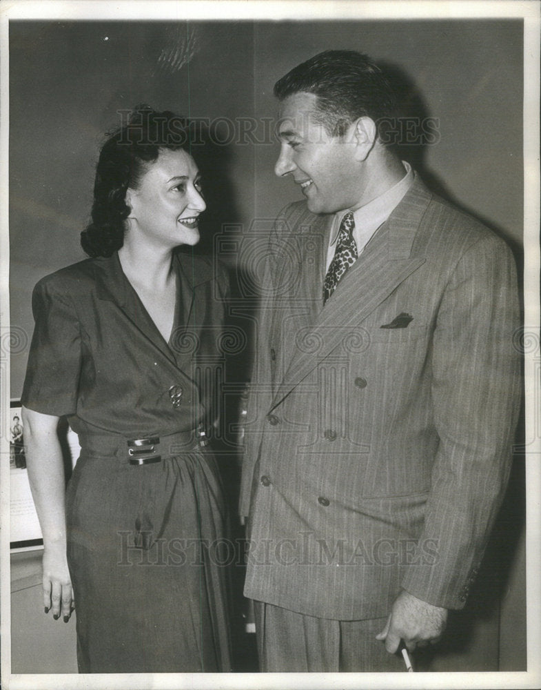 1942 Oscar Serlin Producer Life With Father with Miss Barette Block - Historic Images