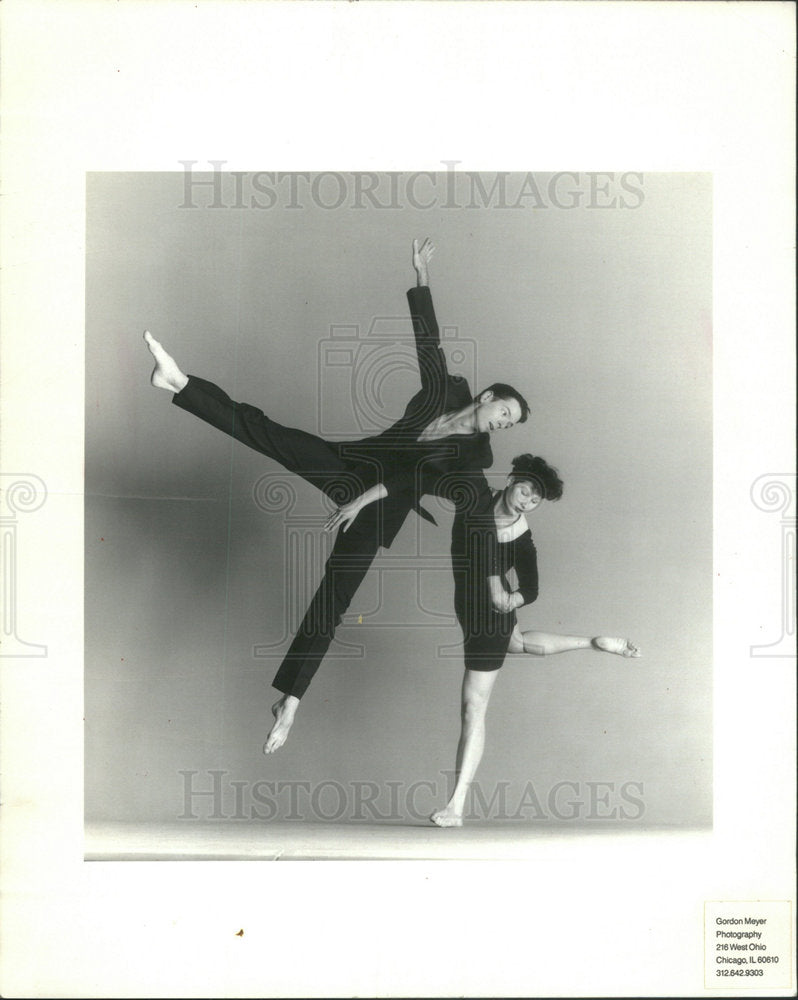 1994 Press Photo Sheldon Smith Amy Alt Dancers Choreographers - Historic Images