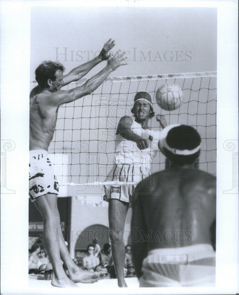 1986 Press Photo Sinjin Smith World Champion - Historic Images