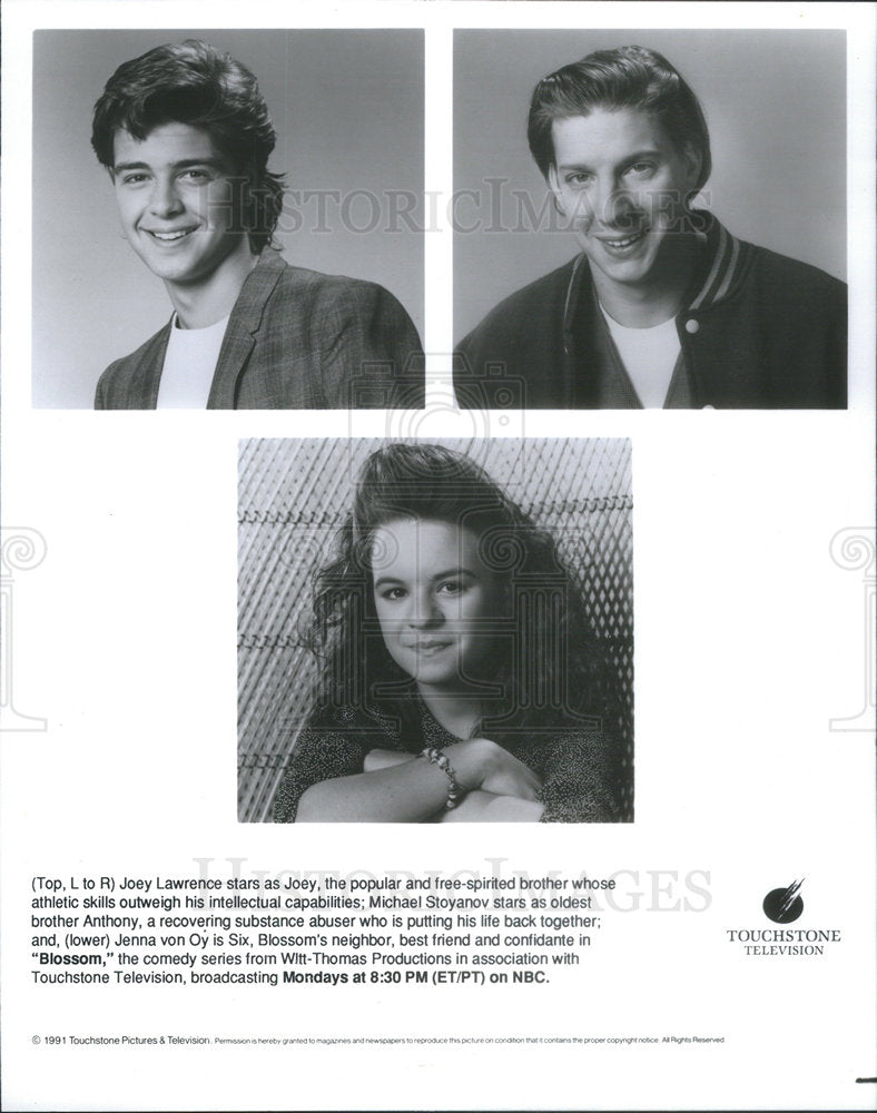 1991  Joey Lawrence stars as Joey Michael Stoyanoy  Jenna Von Oy - Historic Images