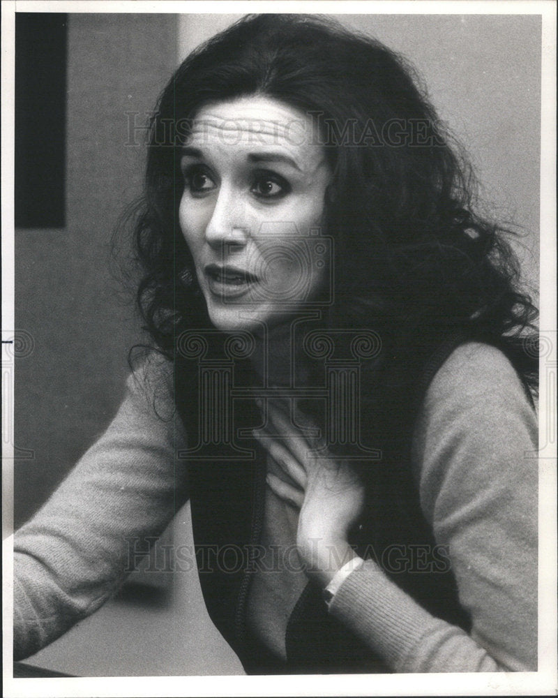 1986 Press Photo Marilyn vos Savant American Magazine Columnist Author