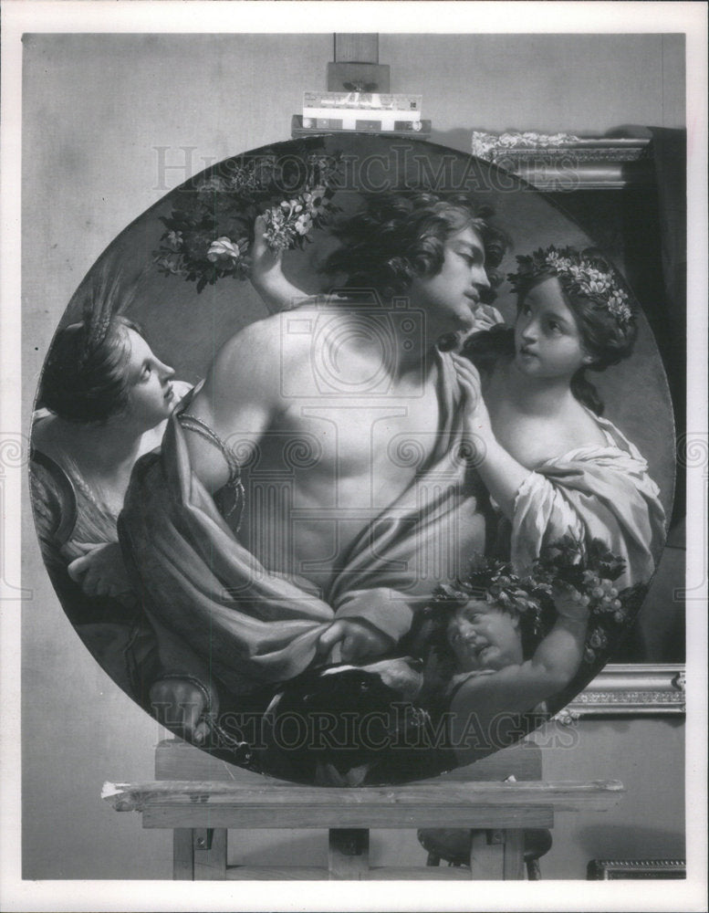 1992 Press Photo "The Four Seasons" painting by Simon Vouet - RSC38807 - Historic Images