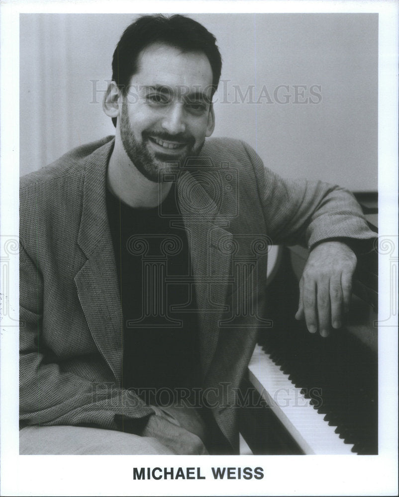 1995 Press Photo Michael Weiss Jazz Pianist Composer - RSC38863 - Historic Images