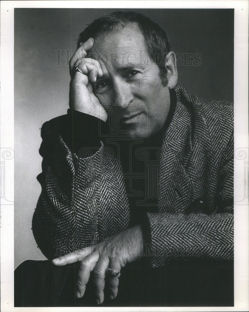 1988 Press Photo Arnold Wesker, playwright - Historic Images