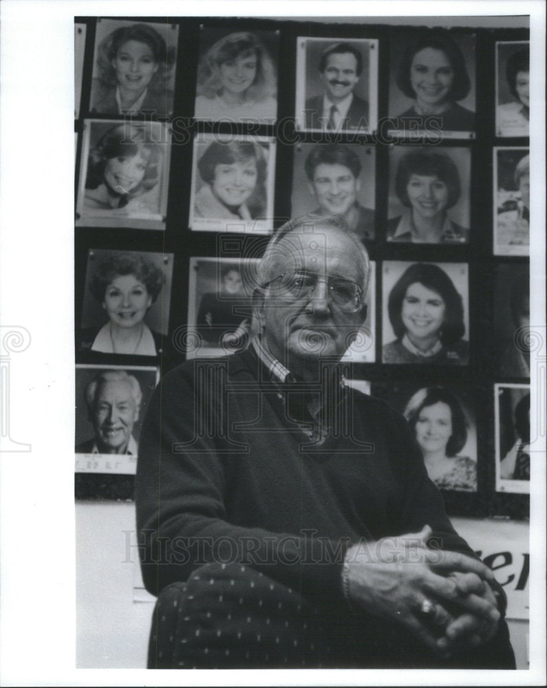 1992 Press Photo Paul Weininger United States Chicago City Financial Executive - Historic Images