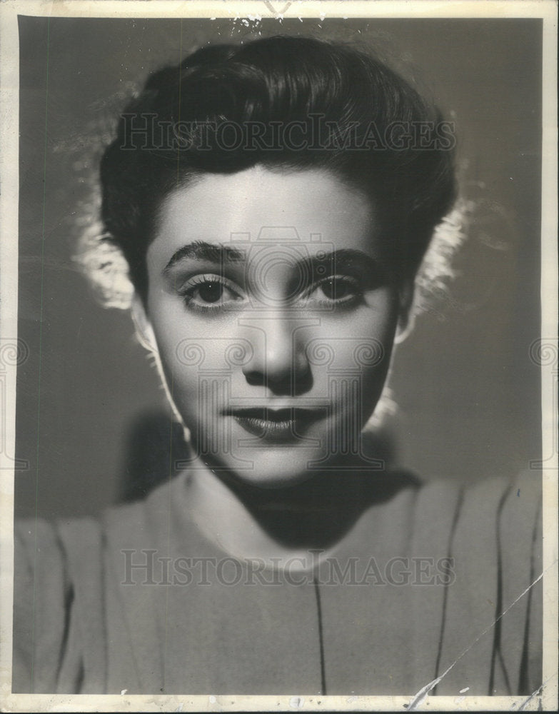 1942 Press Photo Mary Rolfe American Radio & Stage Actress - Historic Images