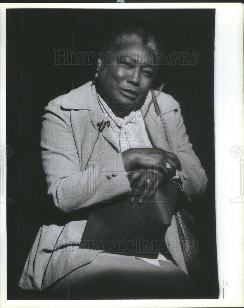 1985 Press Photo Esther Rolle American Film &amp; Television Actress - Historic Images