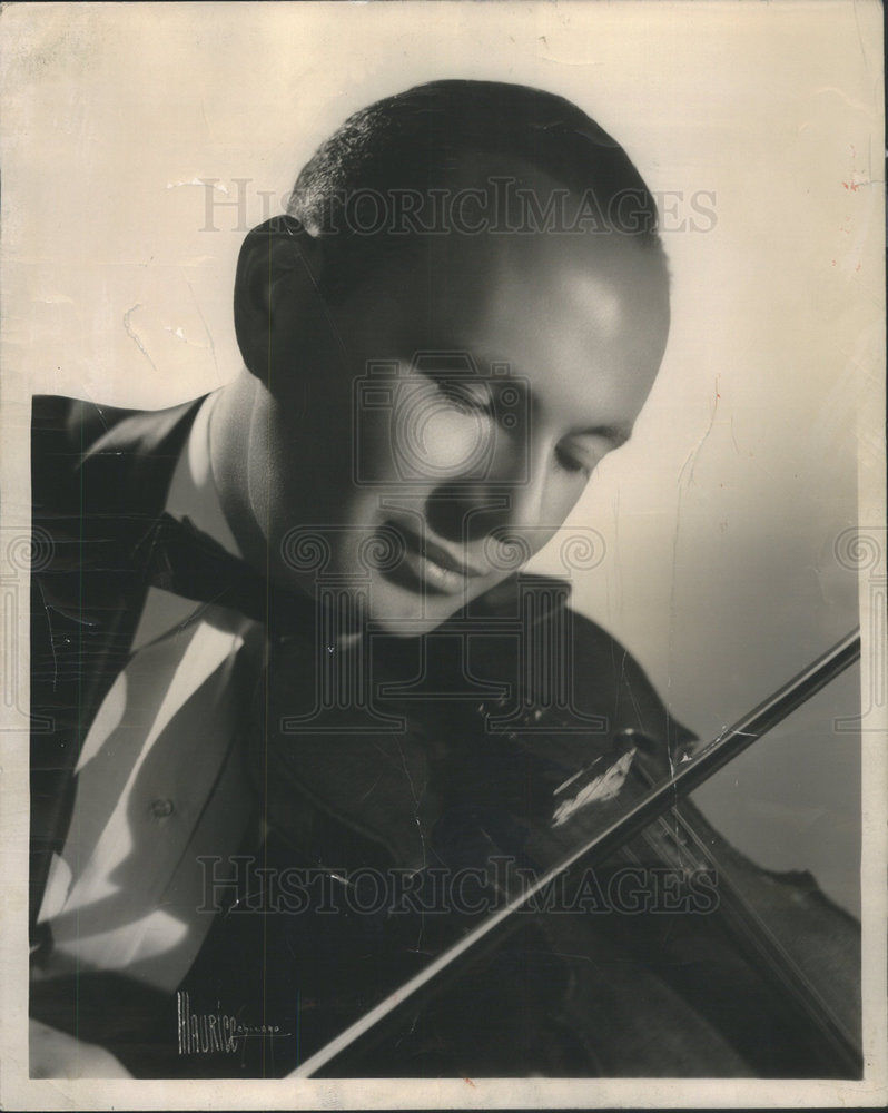 1955 Dave Romaine American Violinist &amp; Composer - Historic Images