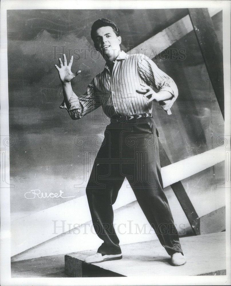 Press Photo Pedro Roman, Cuban Recording Star - Historic Images