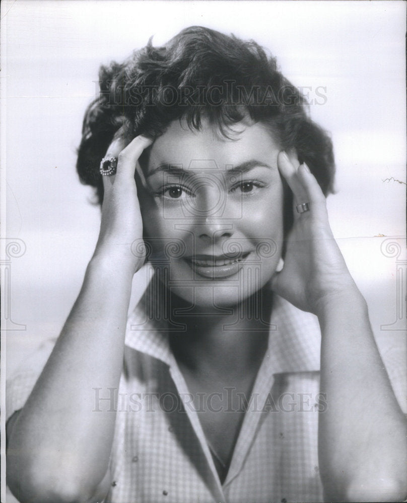 1959 Ruth Roman Actress Gittel Romantic Comedy Two For The Seesaw - Historic Images