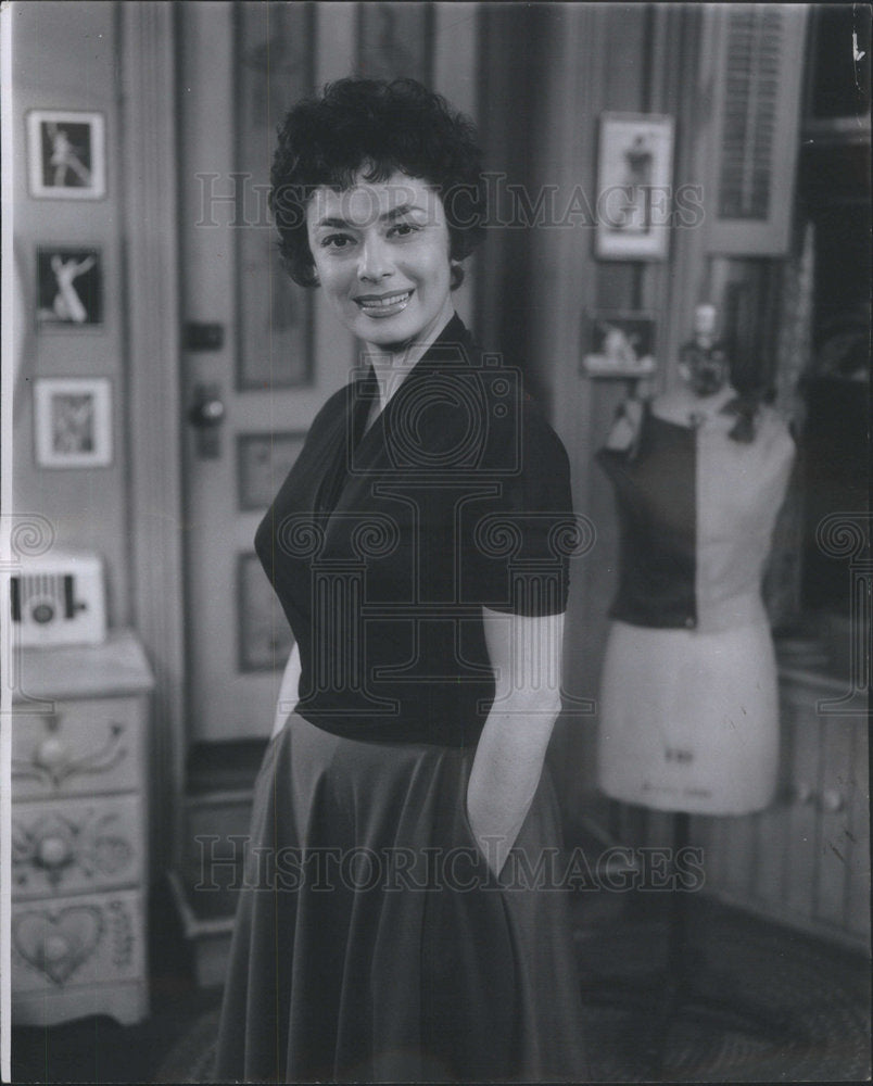 1959 Ruth Roman Actress Romantic Comedy Two For The Seesaw - Historic Images