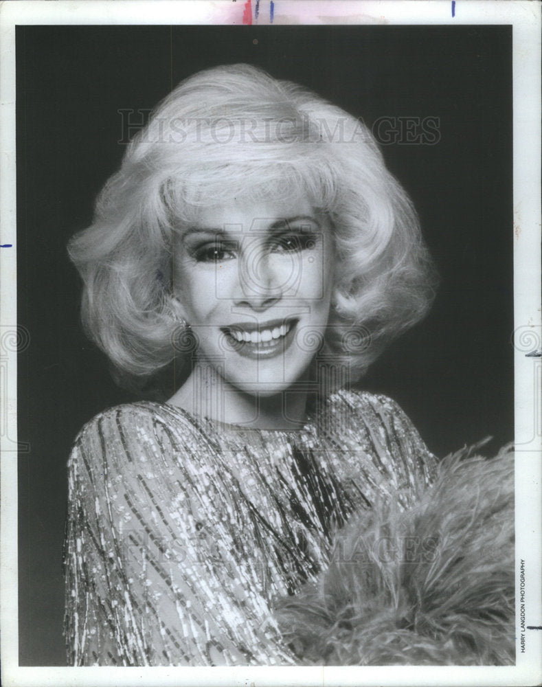 1983 Press Photo Entertainer Joan Rivers - Historic Images